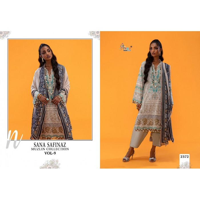 Shree Fabs Sana Safinaz Vol 9 Pakistani Salwar Suits